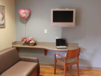 Obstetrics/Gynecology patient room