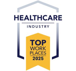 Healthcare Industry Top Workplaces Award Badge