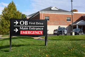 Hillsdale Hospital's Bediako Birthing Center Exterior